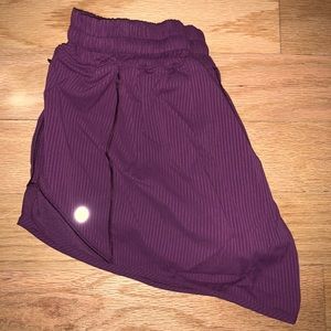 deep purple/maroon lululemon shorts!!!